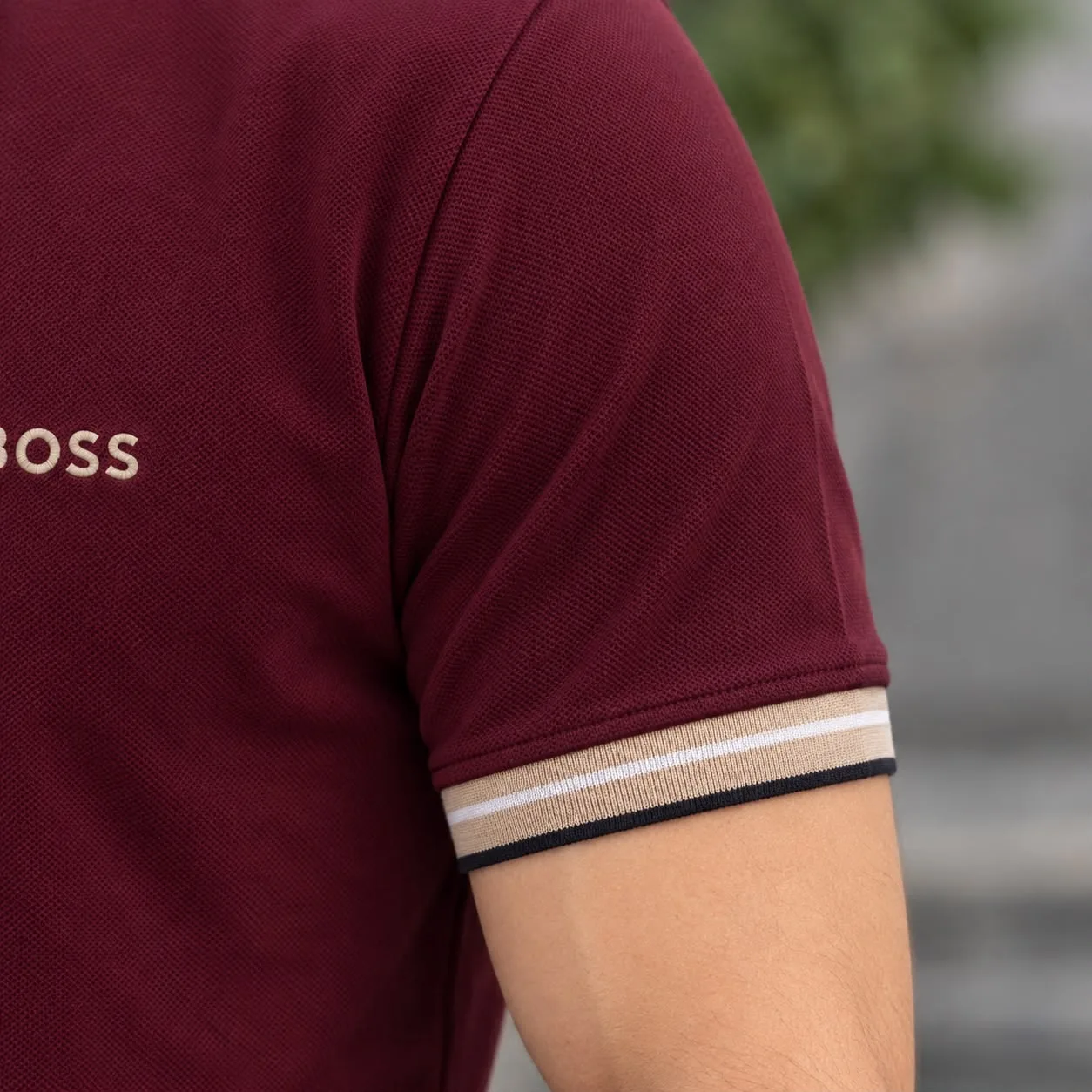 Premium Export Polo Shirt (Maroon Color) - MCP007